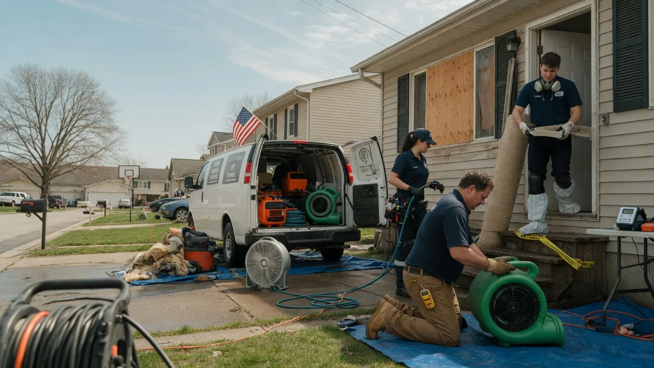 Water Damage Restoration in Campbellsville, KY near me
